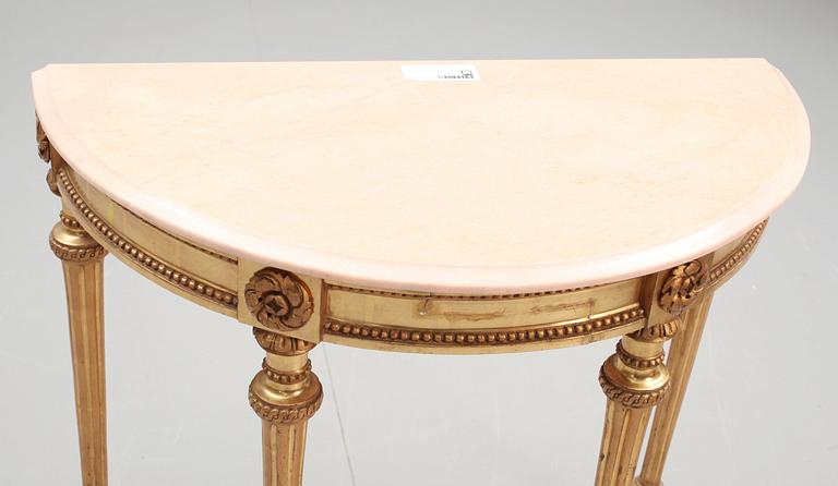 KONSOLBORD, gustavianskt, 1700-tal.