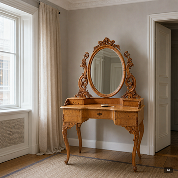 Dressing table, 19th century.