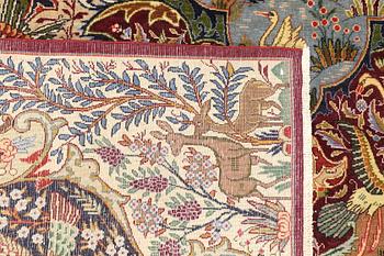 A carpet, Kashmar, c. 385 x 290 cm.