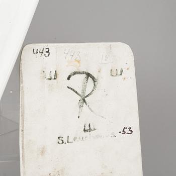 SYLVIA LEUCHOVIUS, three stoneware wall reliefs, Rörstrand, Sweden, one dated 1953.