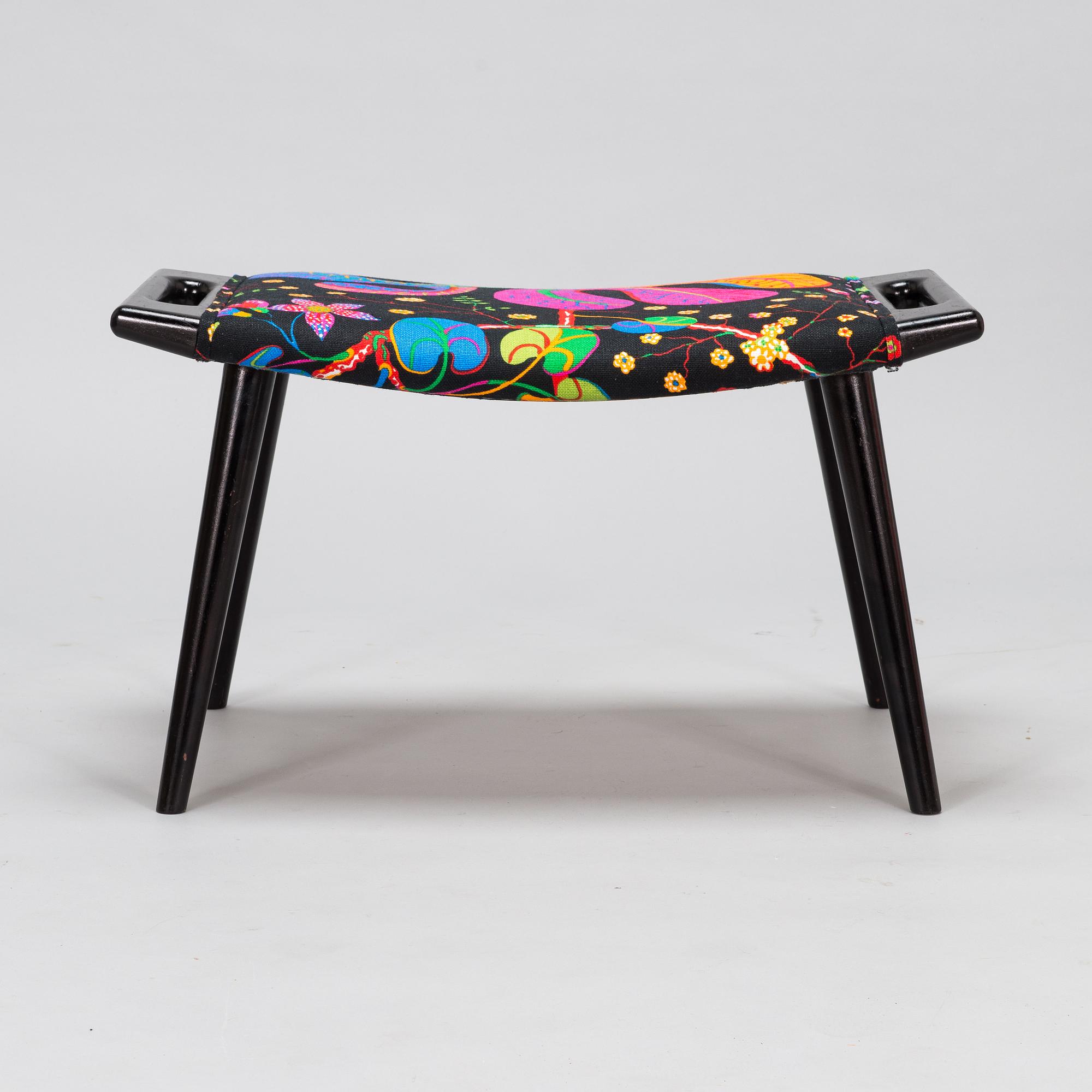 Hans J Wegner, a mid-20th century 'AP29' stool for AP-stolen Denmark.