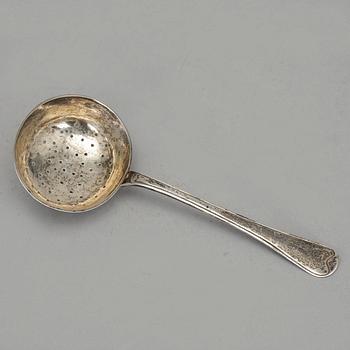 STRÖSKED, silver. Johan Petter Möller, mästare i Laholm 1778-1789. Vikt ca 78 gram.