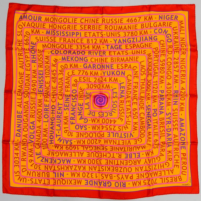 SCARF, "Les Sources De La Vie", Hermès.