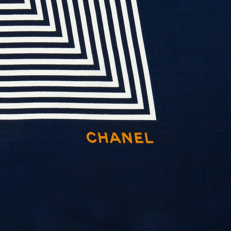 CHANEL, a silk shawl.