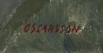 Bernhard Oscarsson, Peonies and irises.