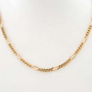 Necklace, Panzer link, 18K gold.