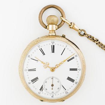 Pocket watch, 47 mm.