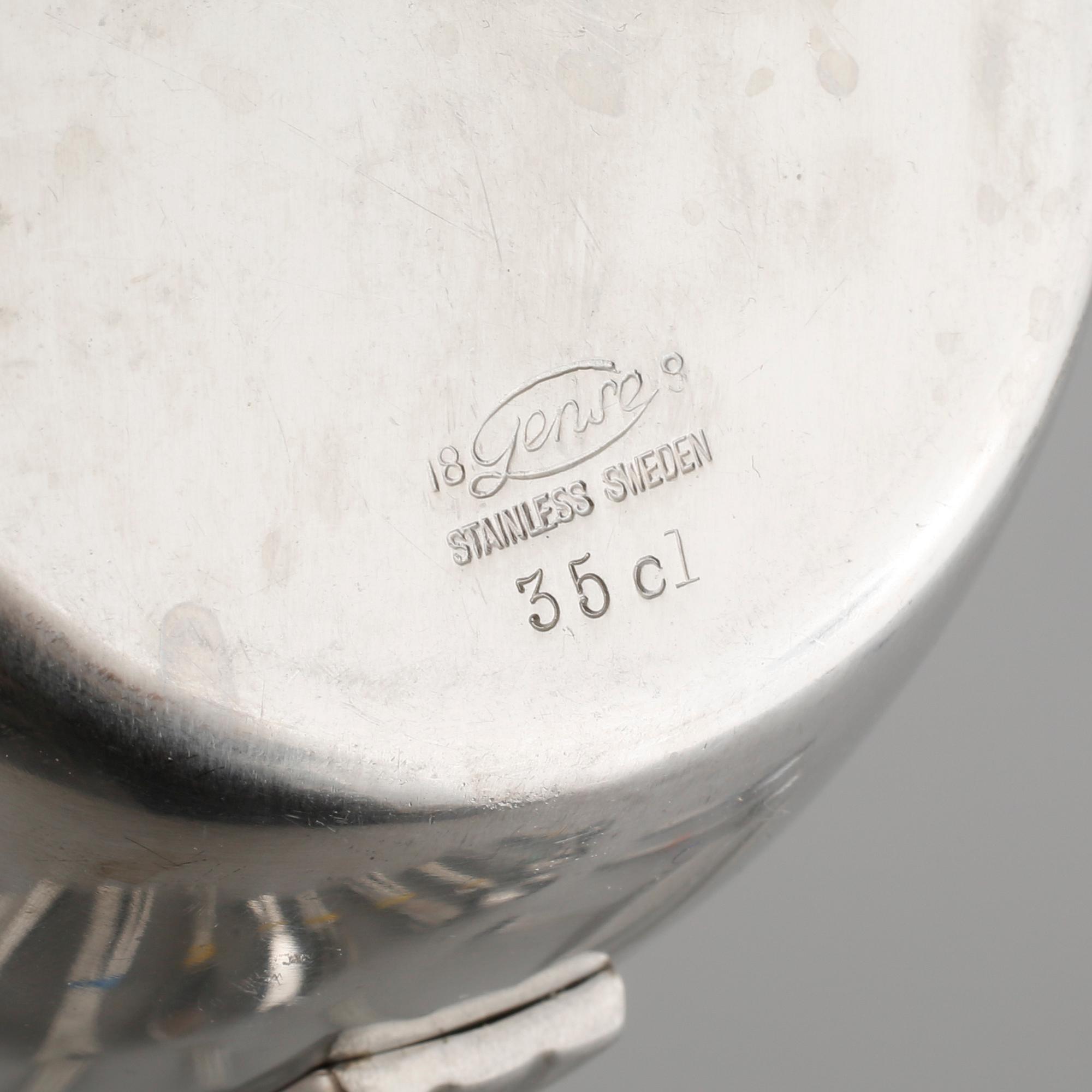 BESTICK, 101 delar, rostfritt stål, "Thebe", Folke Arström,  Gense, 1900-talets andra hälft.