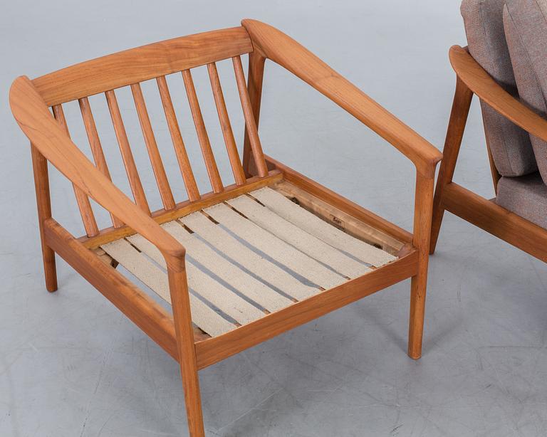 FOLKE OHLSSON, a pair of armchairs, Bodafors,