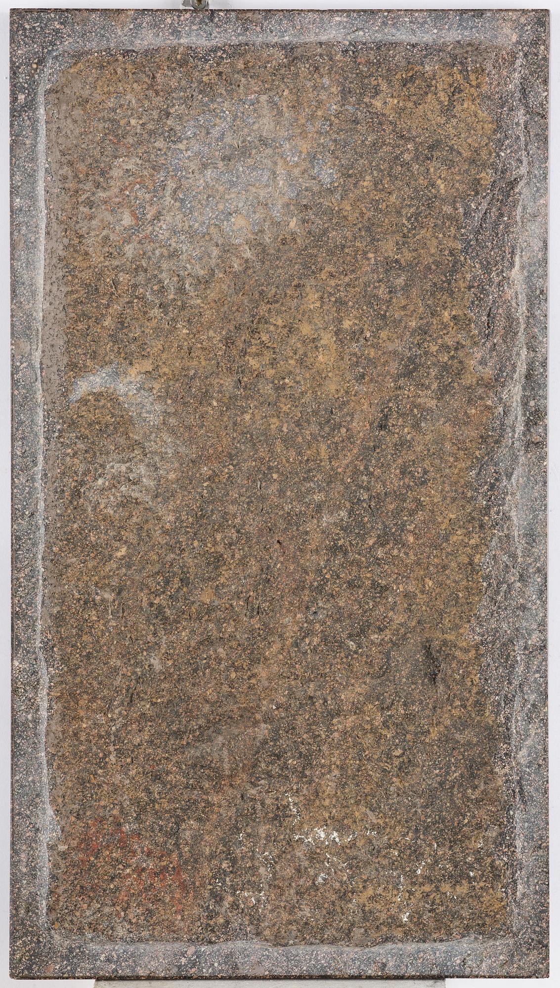 A table with Swedish 'Orrlok' porhyry top, early 19th century on a later bronze stand.