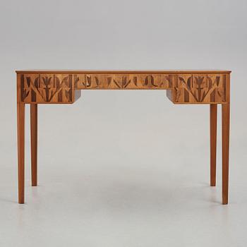 Carl Malmsten, a "Nefertite" desk, Stockholm 1940's-50's.