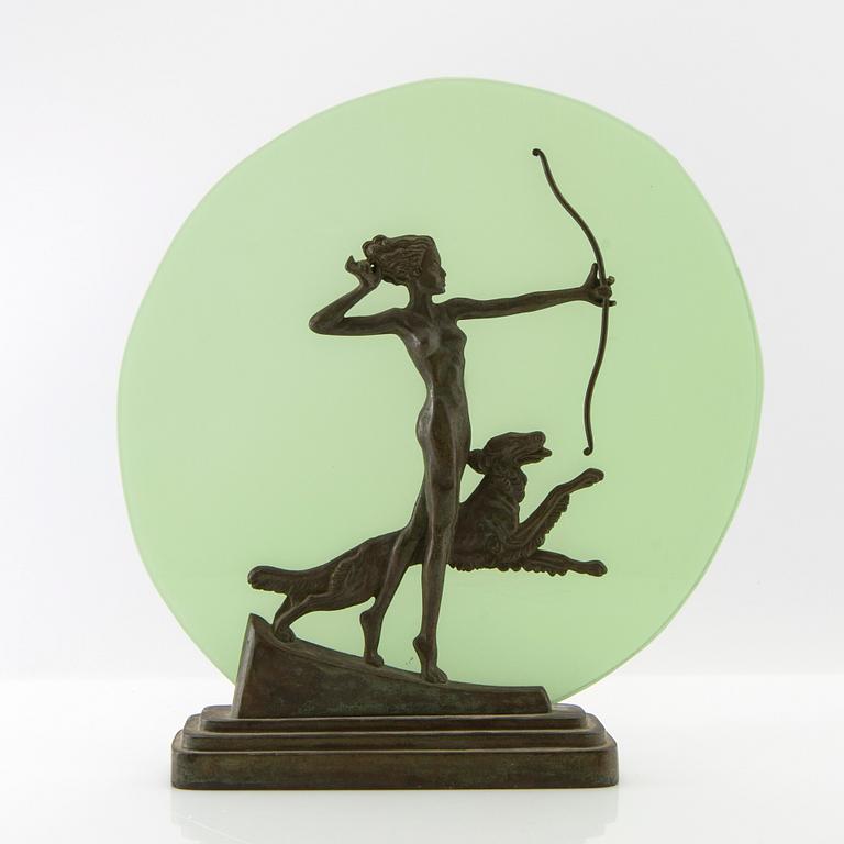 Table lamp Art Deco, first half of the 20th century.