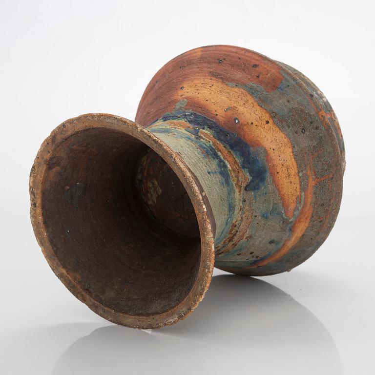 Kyllikki Salmenhaara, kruka, stengods, signerad KS Arabia.