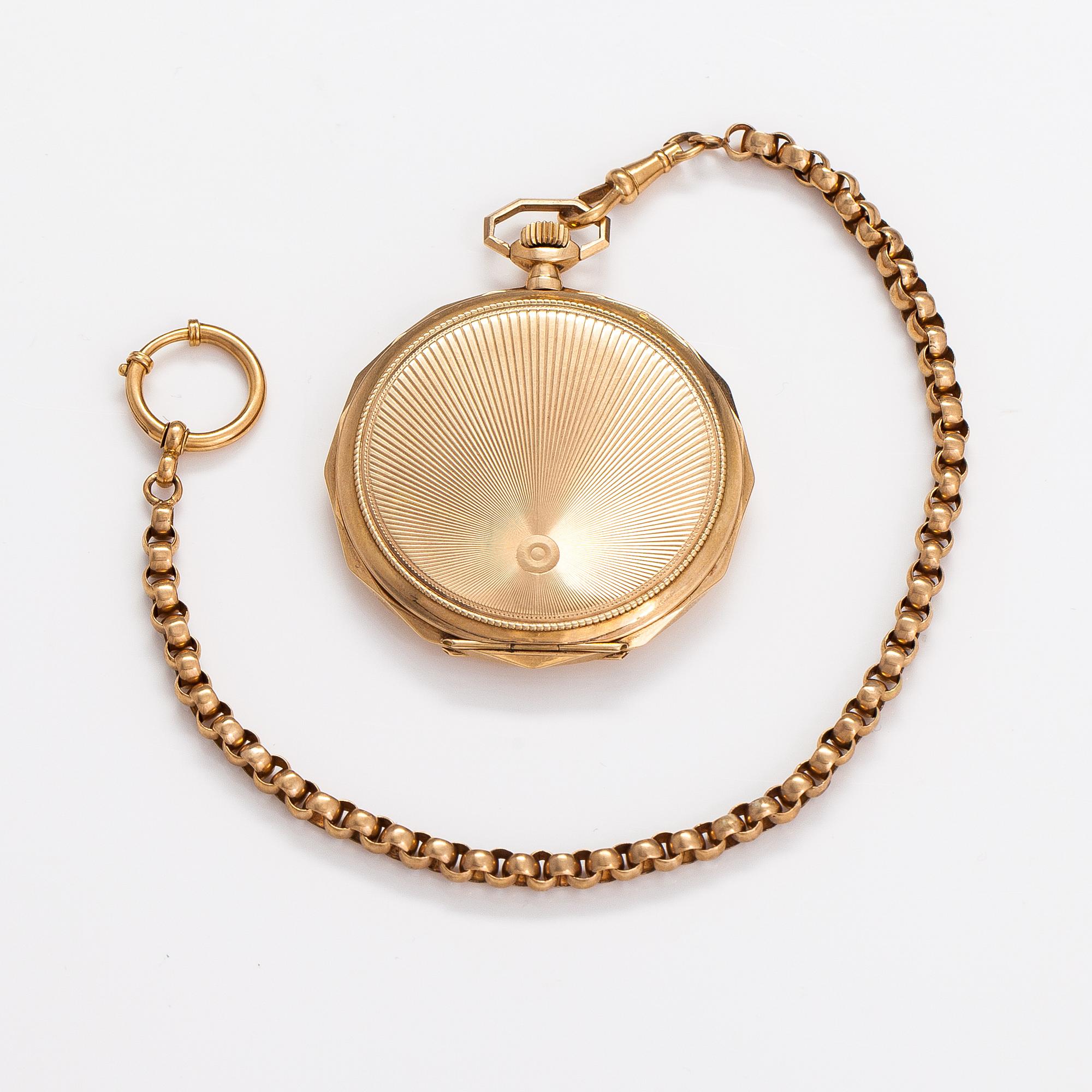 Klythia, pocket watch, chronometer, 53 mm.