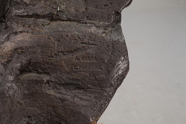 A.GARCIA/C. MANRIQUE, brons, 1900-tal.