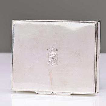 A Hungarian 20th century silver cigarette-case.