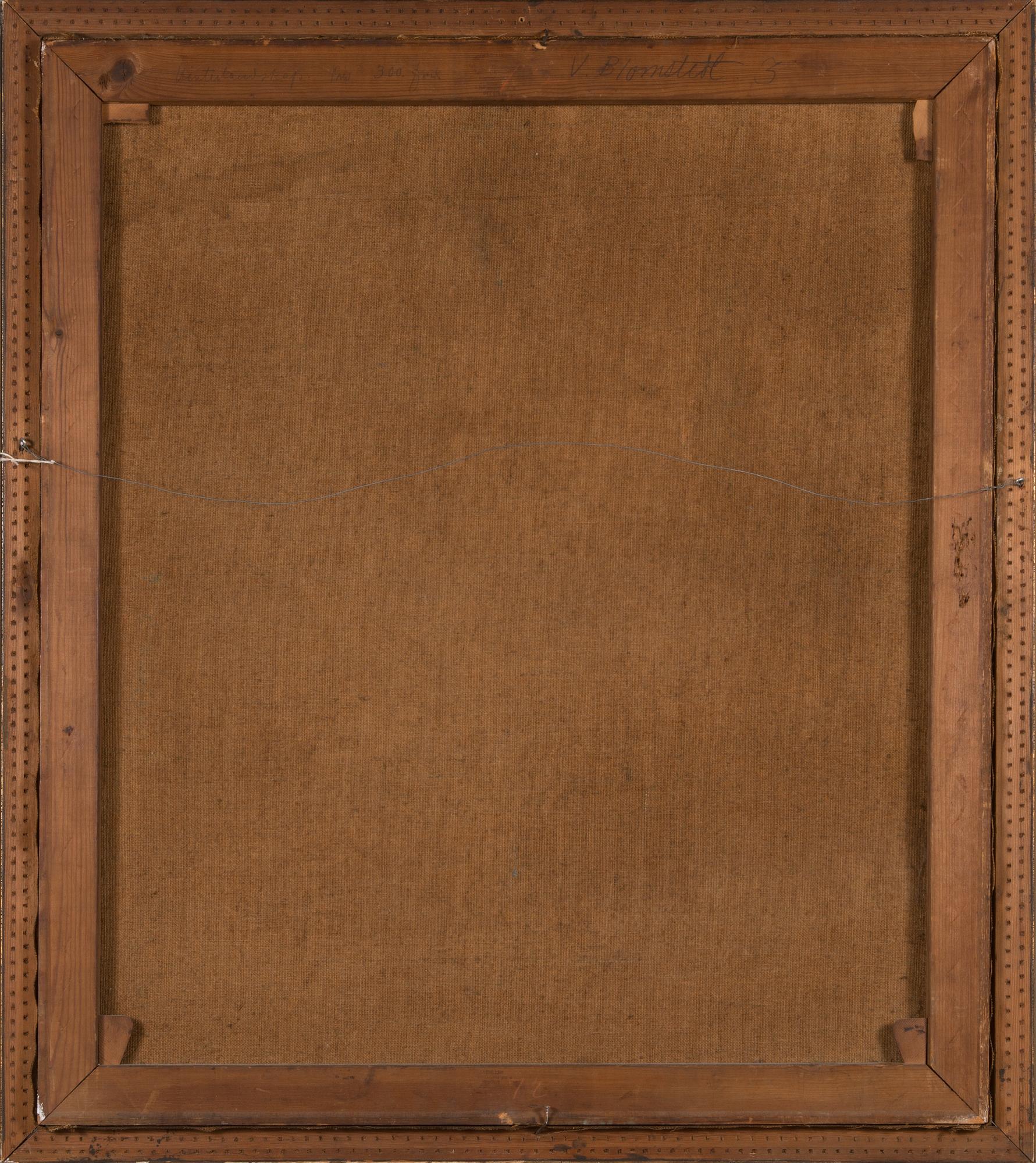 Väinö Blomstedt, Vinterlandskap i månsken.