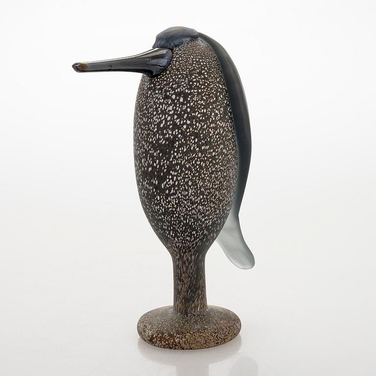 Oiva Toikka, glasfågel, "Heron", signerad O. Toikka Nuutajärvi.