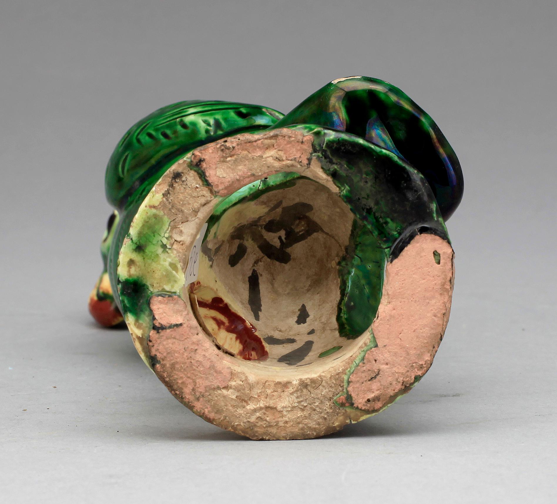 FIGURIN, porslin, Kina, Qingdynastin (1644-1912).