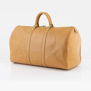 Louis Vuitton, weekendbag "Keepall Epi 50", 1988.