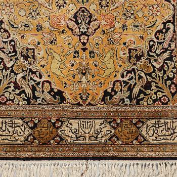 MATTA, orientalisk, silke, old, 178 x 110 cm.