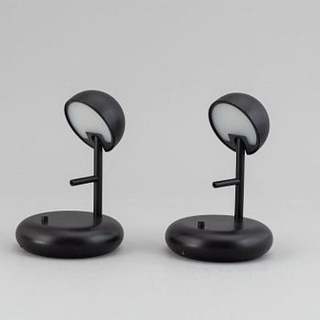 Ichiro Iwasaki, a pair of 'Pin' bedside lights for Vibia.