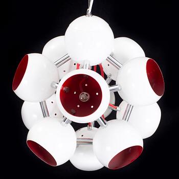 TAKLAMPA, "Spazio", Rydéns, 2000-tal. Höjd 53 cm.