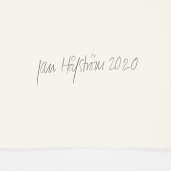 Jan Håfström, etching in colours, 2020, signed 45/50.