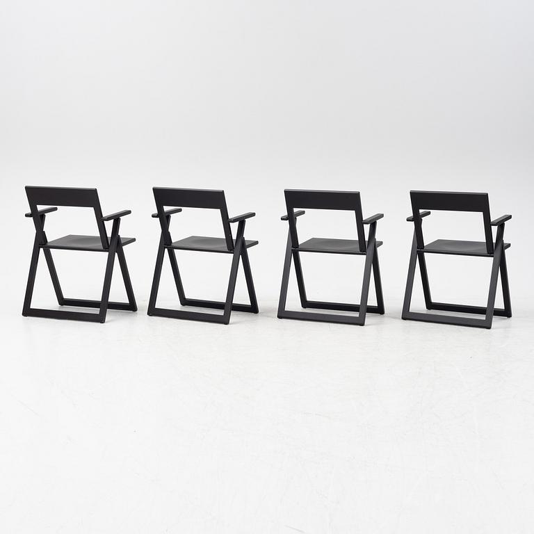 Marc Berthier, a set of four 'Aviva' chairs, Magis, Italy.