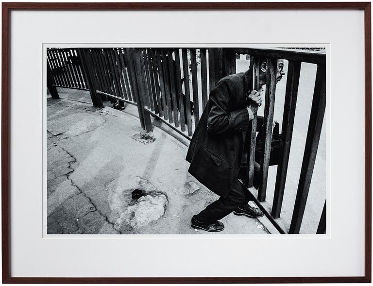 Rahul Talukder, "Man genom galler, Dhaka", 2011.