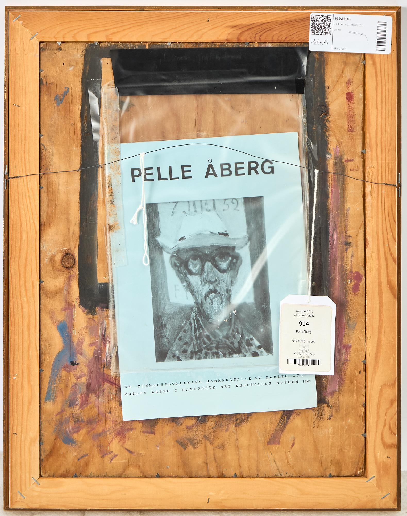 Pelle Åberg, Interior.