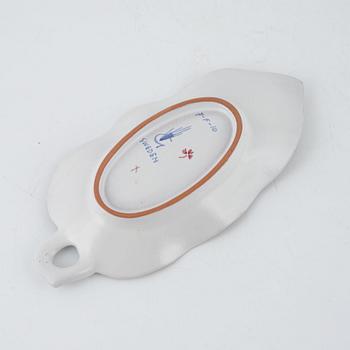 Stig Lindberg, 2 fat, skål samt vas, fajans, Gustavsberg Studio.