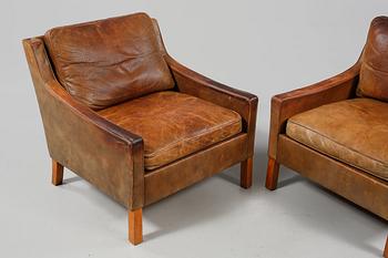 FÅTÖLJER, ett par, OPE möbler, 1900-talets andra hälft.