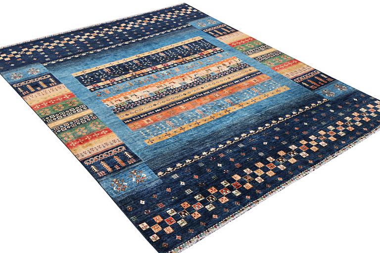 A Khorjin carpet, c. 287 x 246 cm.