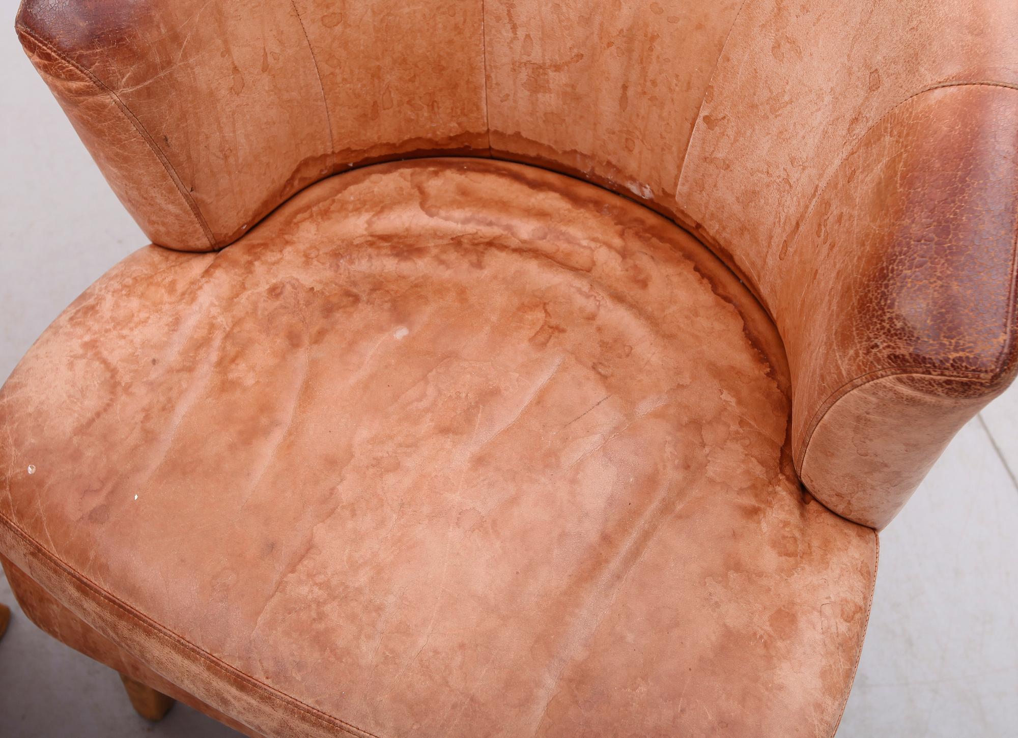 FÅTÖLJER, 1 par, 1900-talets andra hälft.