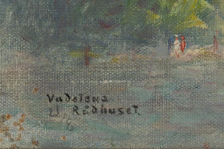 Erik Tryggelin, oil on canvas/panel, signed and dated 1945.