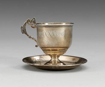 KOPP med FAT, silver. Moskva 1800-talets slut.