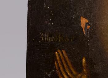 IKON, tempera på pannå, Ryssland 1800-talets slut.