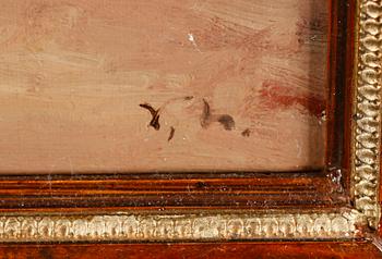 VIKTOR LINDBLAD, olja på duk, monogramsignerad.