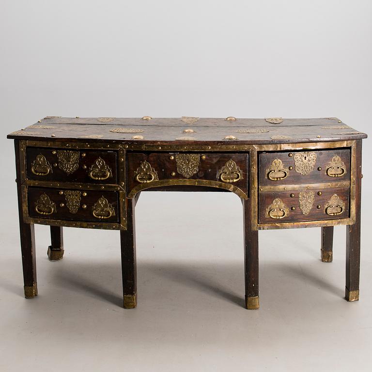 SKRIVBORD, indo-portugisisk stil, Indien sekelskiftet 1800/1900.