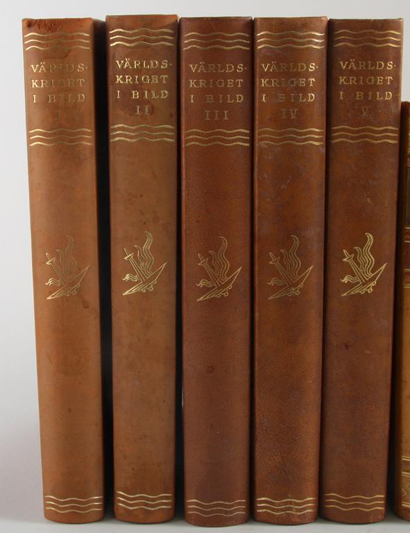 BÖCKER, 6+5 vol, krigshistoria.