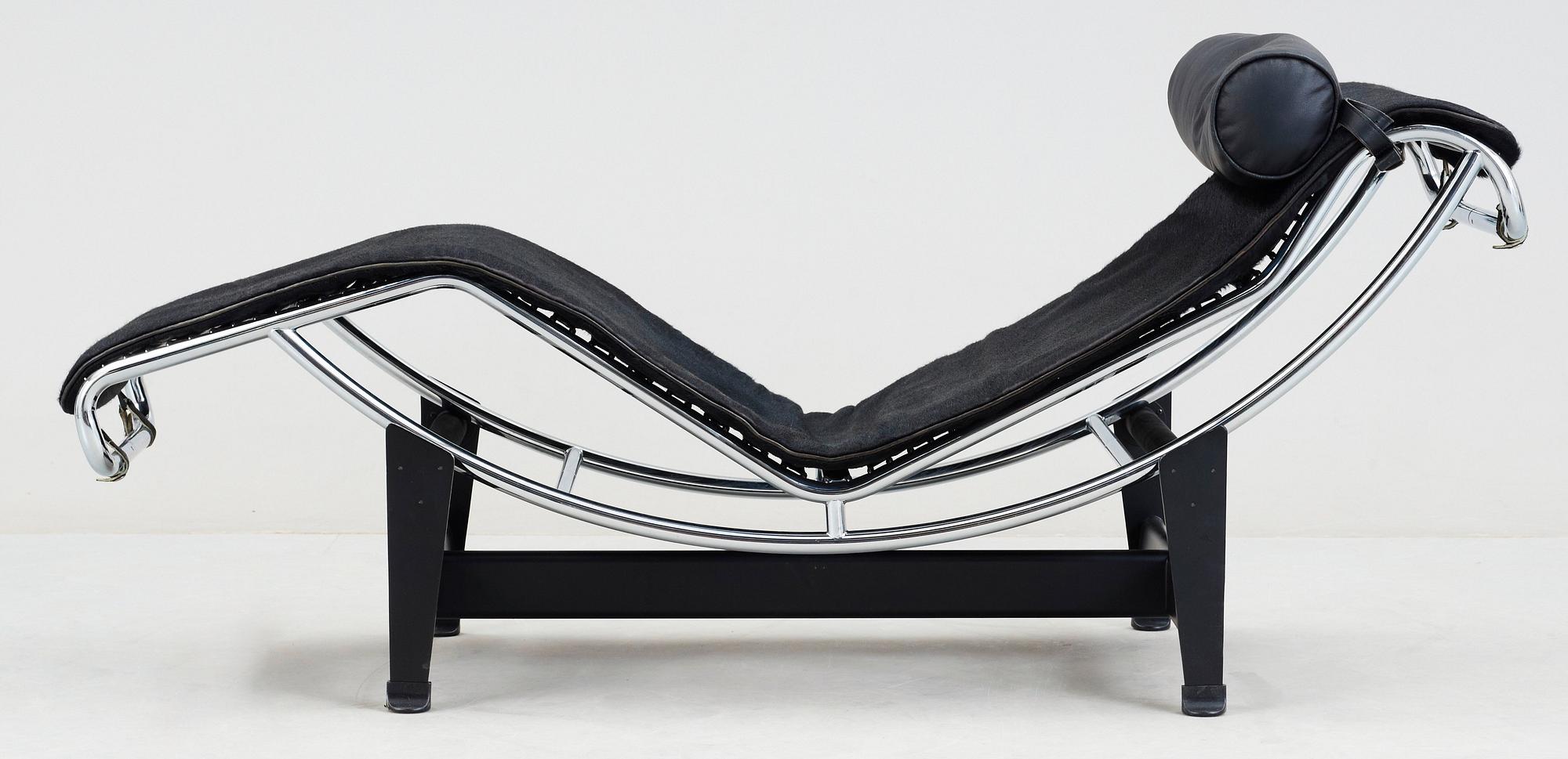 LE CORBUSIER, PIERRE JEANNERET & CHARLOTTE PERRIAND, vilstol "LC 4", Cassina, Italien.