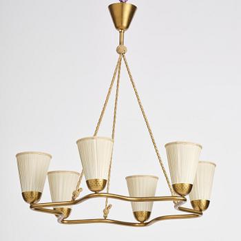 Bergboms, taklampa, Swedish Modern, Malmö, 1950-tal.