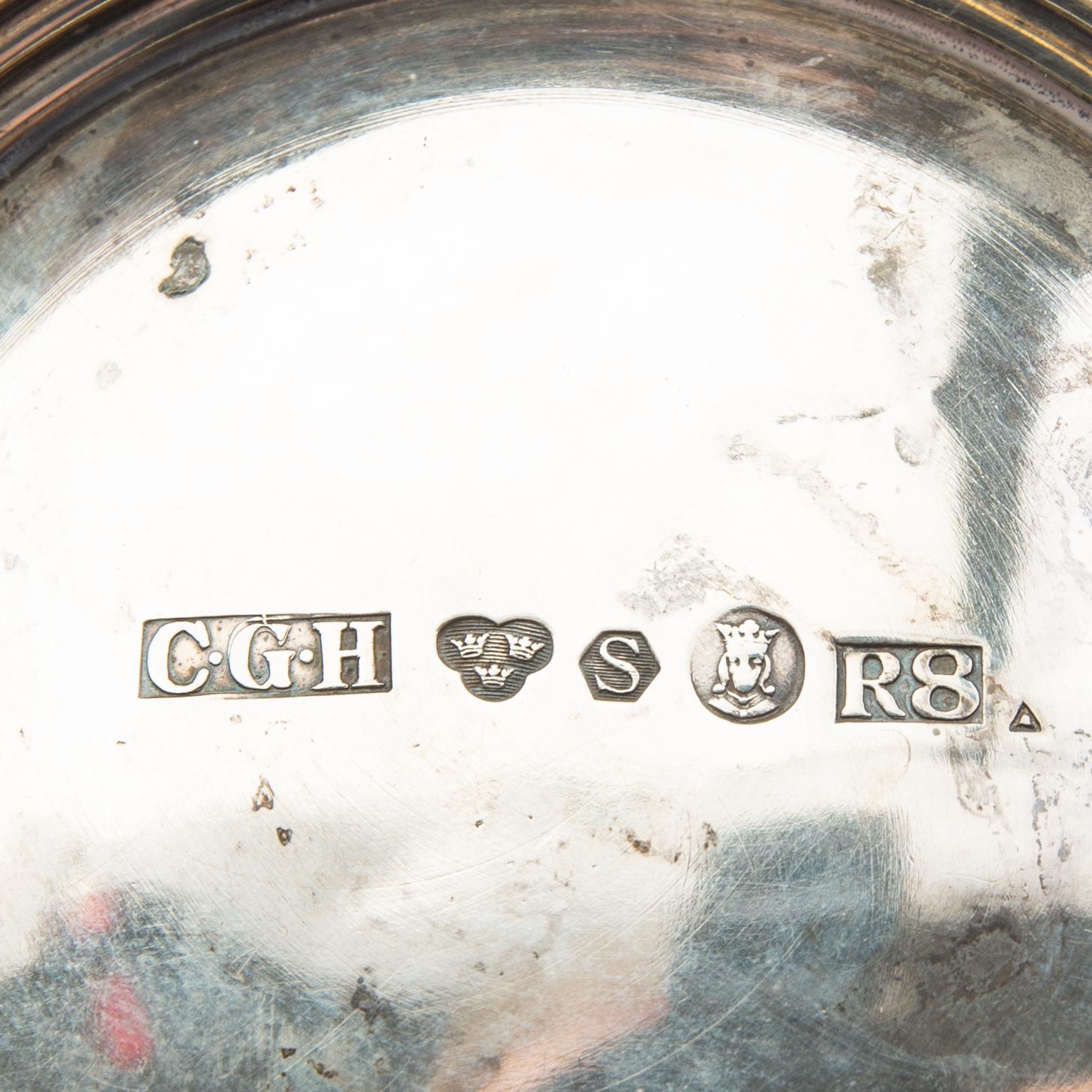 CG Hallberg vas silver Stockholm 1943.