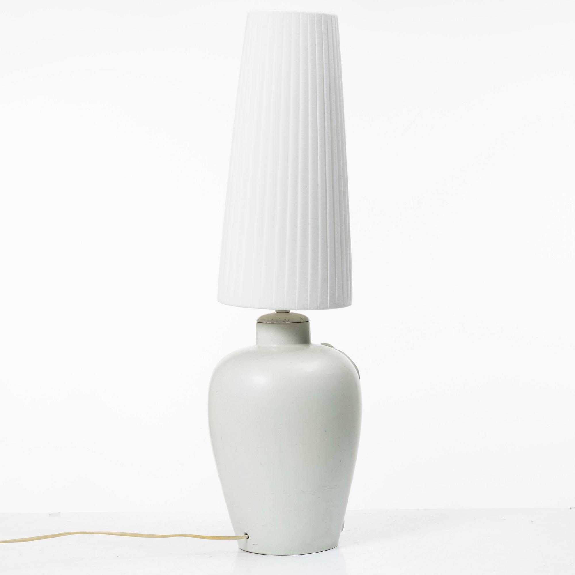 Table lamp, Upsala Ekeby, 1920s/30s.