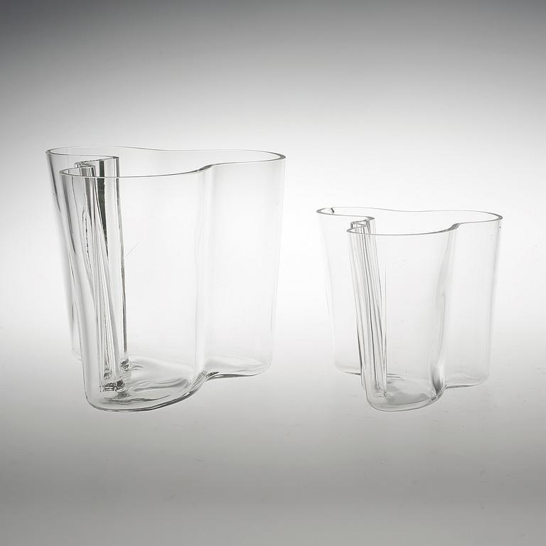 VASER 2 st, "Savoy", Alvar Aalto, Iittala.