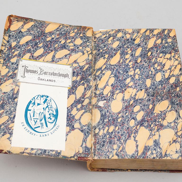 BOOK, First edition of Dickens’ Pickwick Papers, 1837.