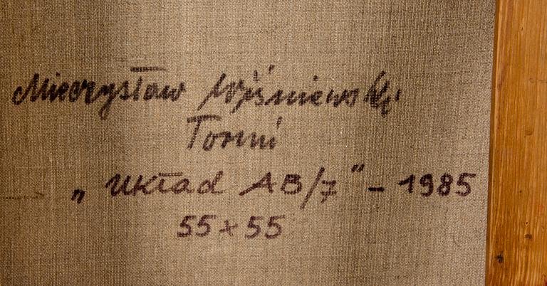 MIECZYSLAW WISNIEWSKI, TRIPTYYKKI "JÄRJESTELMÄ AB/7".