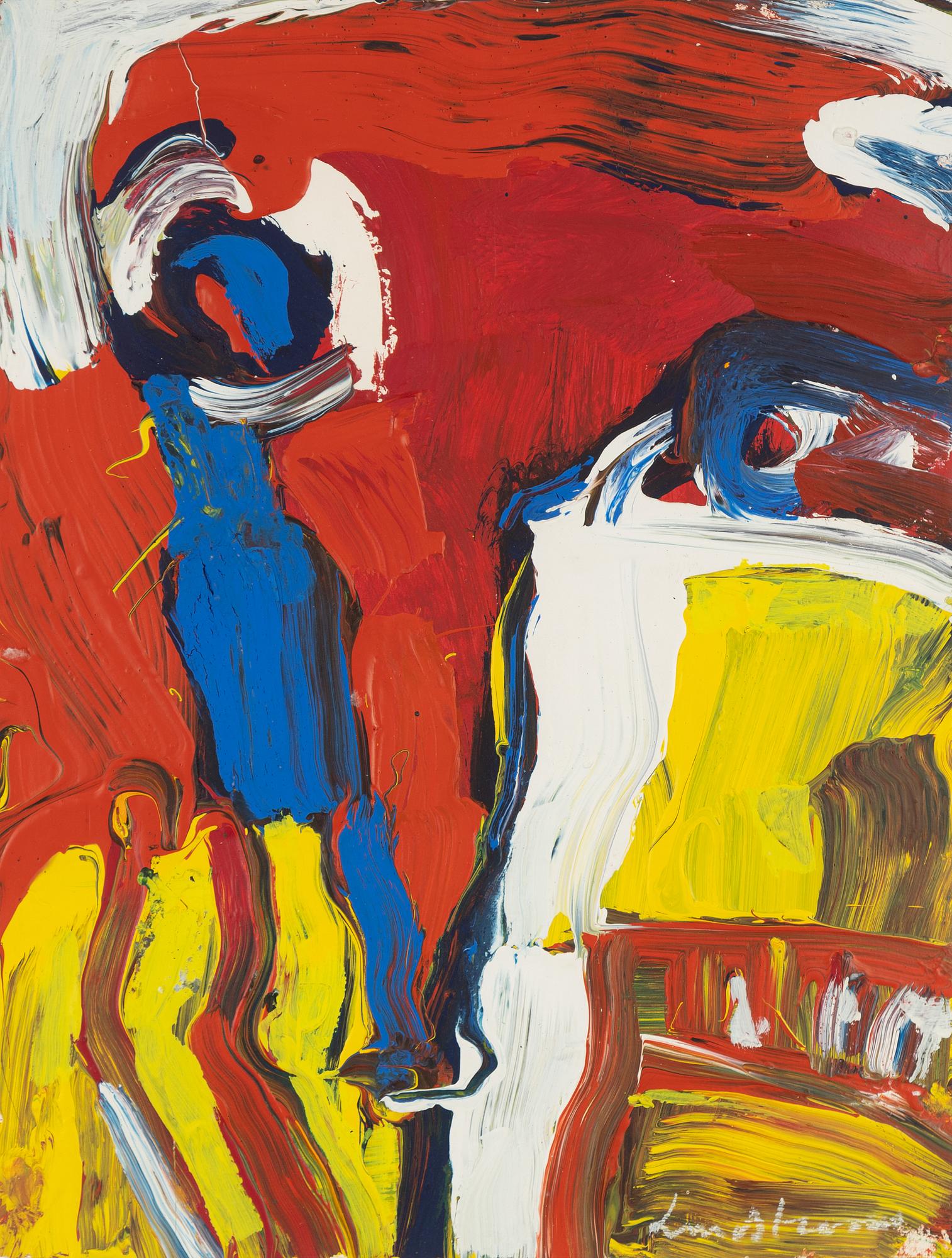 Bengt Lindström, gouache, signerad Lindström.