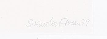 EHRÉN, SVENOLOV, akvarell, sign o dat -79.